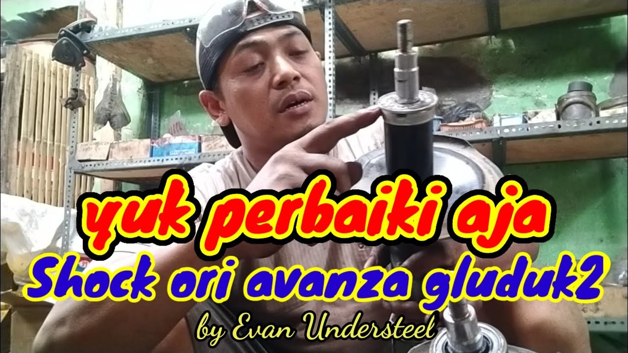 cara perbaikan shockbreaker ORI Avanza bunyi gluduk2 atau mati// by