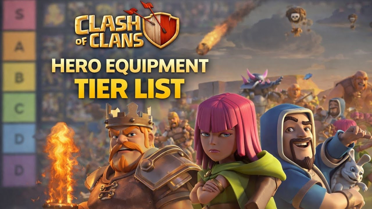 ULTIMATE Clash of Clans Hero Equipment Tier List