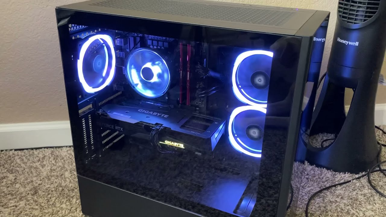 CyberpowerPC 3060 ti 11700F 500gb nvme ssd Windows 11 Prebuilt From Best Buy