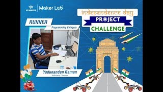 Independence Day Project Challenge - Trivia Quiz using  Python Programming In IoT