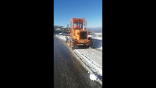 86 Komatsu Greyder Karla Mücadele