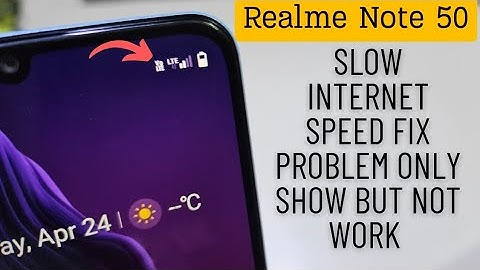 Realme Note 50 Slow Internet Problem | How To Increase Internet Speed With APN