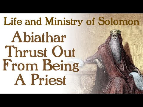 Abiathar, Thrust Out