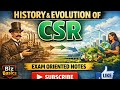 History and Evolution of CSR | Corporate Social Responsibility Explained | BBA Notes in Hindi