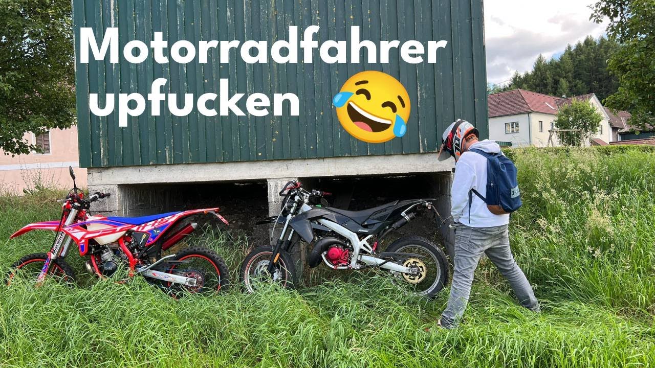 Motorradfahrer ärgern 😏🤣 (Beta rr50 racing)