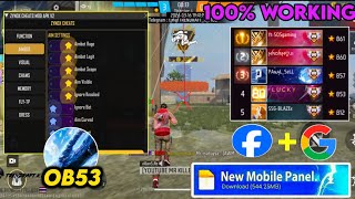 OB53 FREE FIRE MOD MENU 🔥 UNLIMITED DIAMOND HACK 🔥 FF MOD MENU APK 2025 screenshot 3