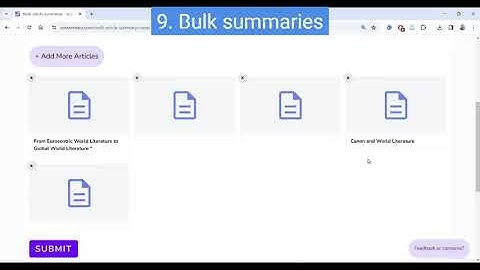 Use AI to summarize scientific articles quickly