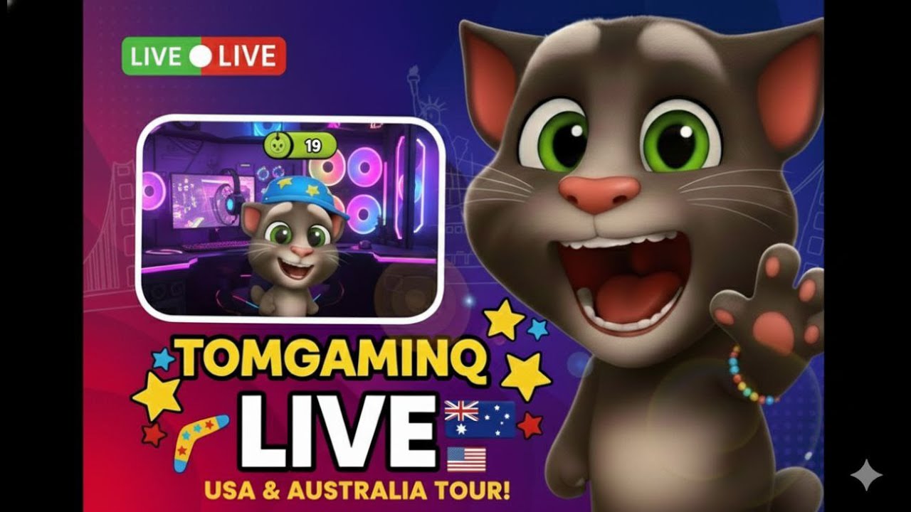 English My Talking Tom Cool And Funnyy Streaming