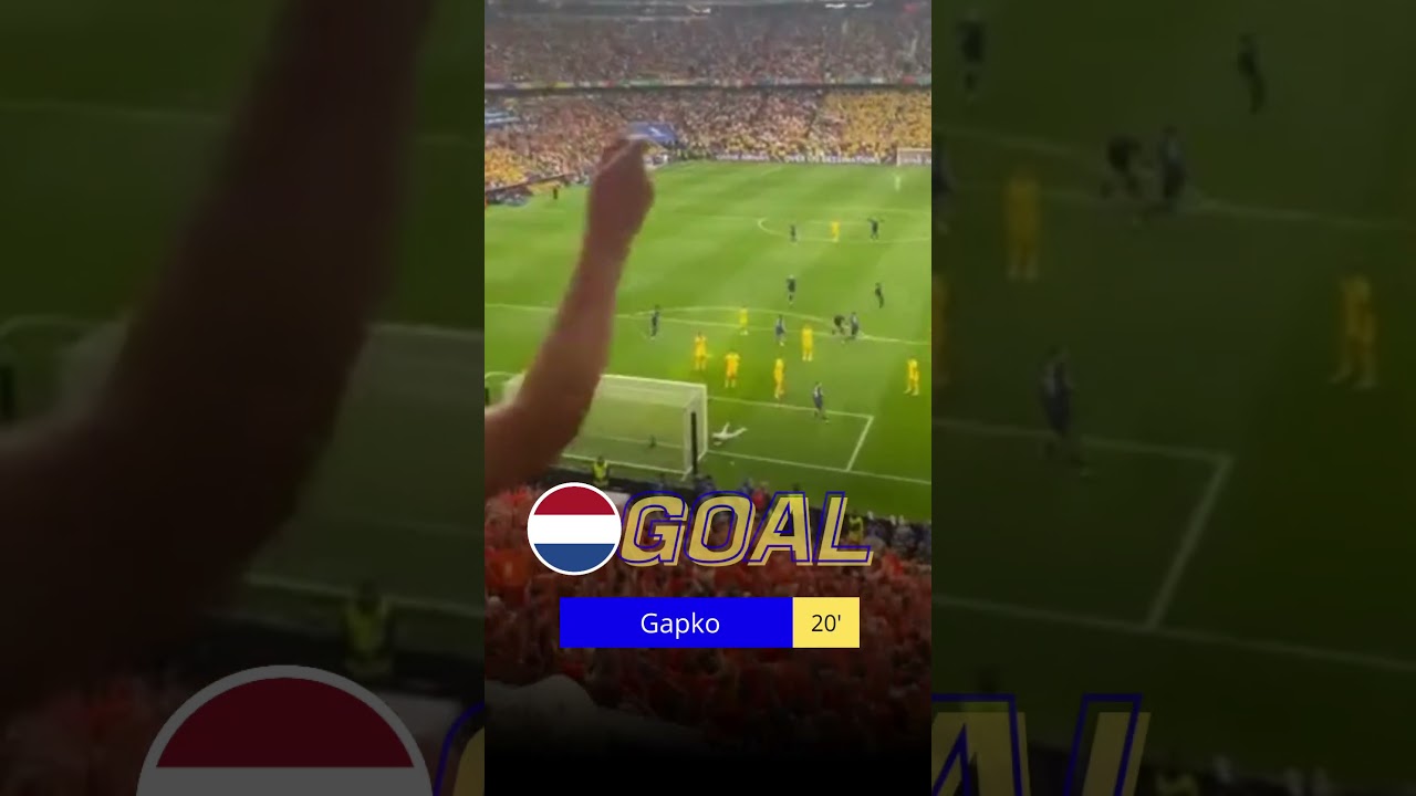 Goal Gapko 20min! Romania vs Netherlands 0-3 Highlights EURO 2024