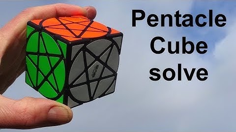 Solving the Pentacle Cube puzzle (QiYi MoFangGe)