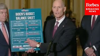 'What Biden's Doing Is Not Going To Help': Rick Scott Blasts POTUS Budget