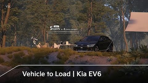 Vehicle to Load｜Kia EV6