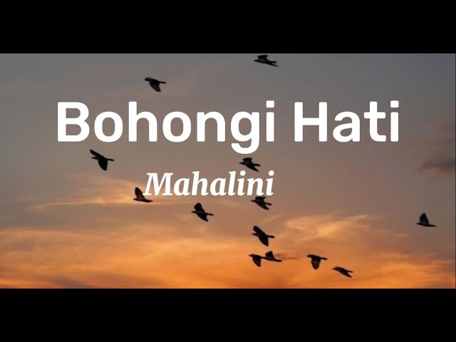 Bohongi Hati - Mahalini (Lirik Lagu) class=