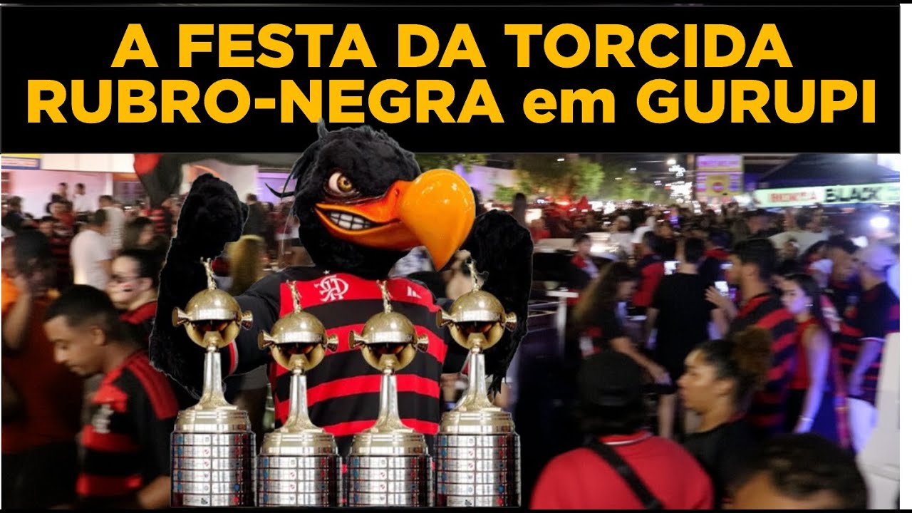 Comemoração na Avenida Goiás: Flamengo Campeão da Libertadores em Gurupi”
