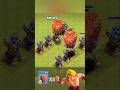 max rocket vs air troops #clashofclans #viral #coc