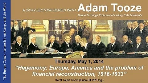 "Hegemony: Europe, America and the problem of financial reconstruction, 1916-1933" - DayDayNews