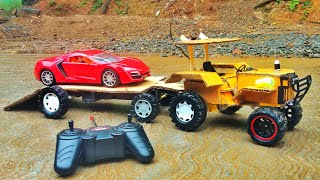 RC Restoration tractor | remote control tractor | DIY tractor | How To Make a tractor | cardboard