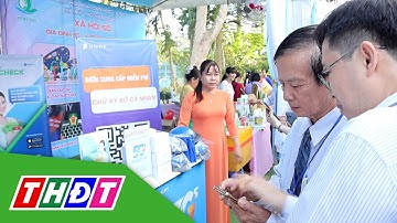 Ngày hội Bình dân học vụ số tại xã Mỹ Thọ | THDT