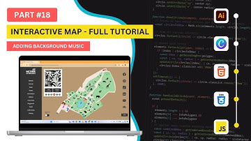 PART 18 - INTERACTIVE MAP TUTORIAL 🔴 ADDING BACKGROUND MUSIC TO A WEBSITE USING CSS AND JAVASCRIPT