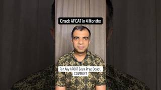 Clear AFCAT 2 2026 in Just 4 Months! ✈️ (Smart Strategy)