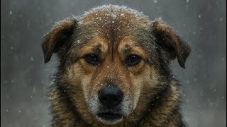 Soğukta Donmak Üzere Olan Köpeğe Yapılan İyilik