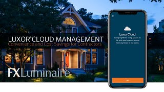 Luxor® Cloud Management by FX Luminaire®. At your local Irrigear® Independent Experts.