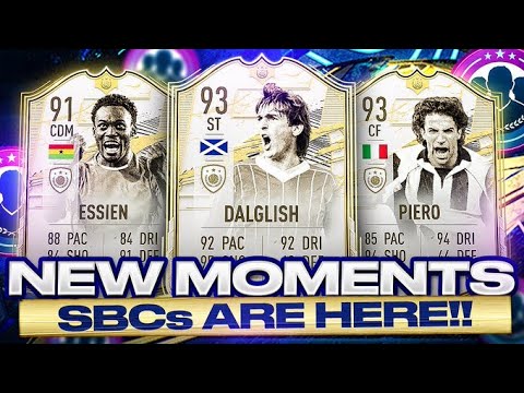 93 ICON MOMENTS KING KENNY, 91 MOMENTS ESSIEN, 93 DEL PIERO SBCS ARE
