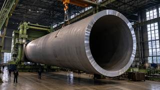 Massive Machines Turn Raw Metal Into Industrial Giants. Heavy Manufacturing Documentary
