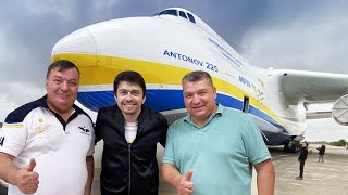 Na návštěvě Hostomelu a Antonov An-225 "Mrija" nad Kyjevem.