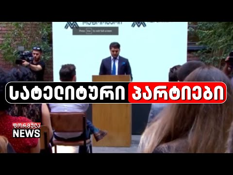 ახალი აქტორები წინასაარჩევნო პროცესში