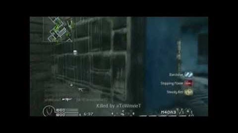 Cod4 Sniper montage "The Impossible" Unstopable32 [Original Songs]