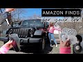 AMAZON FINDS & ESSENTIALS FOR YOUR CAR | Customizing my car | Organizing and making it my aesthetic!