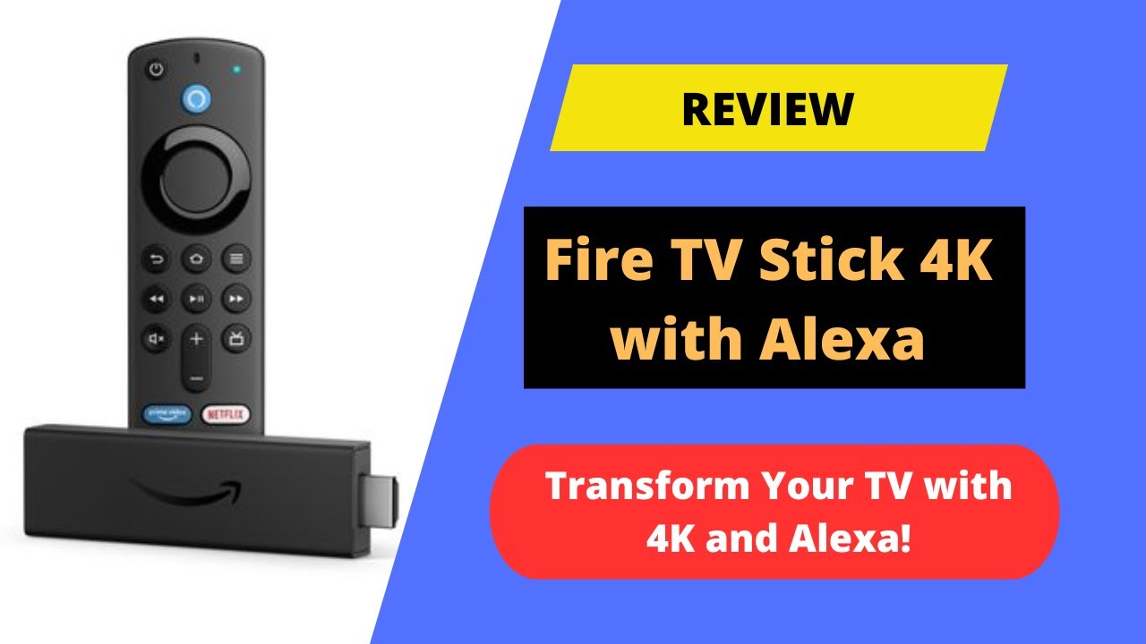 Discover the Future of Television: Amazon Fire TV Stick 4K with Alexa