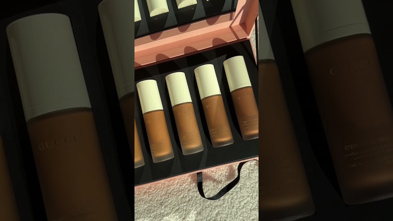 NEW FOUNDATIONS FROM GUCCI BEAUTY 