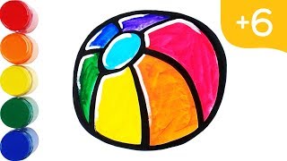 Oyuncak Top Boyama Oyuncak Top Rengi Boyama Videosu Bebek Rengi Mini Sanat Çocuklar