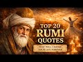 20 Healing Rumi Quotes That Will Awaken Your Soul &amp; Bring Inner Peace