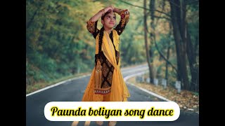 Paunda Boliyaan - PUAADA | Ammy Virk & Sonam Bajwa | Dance performance by Jasnoor Kaur