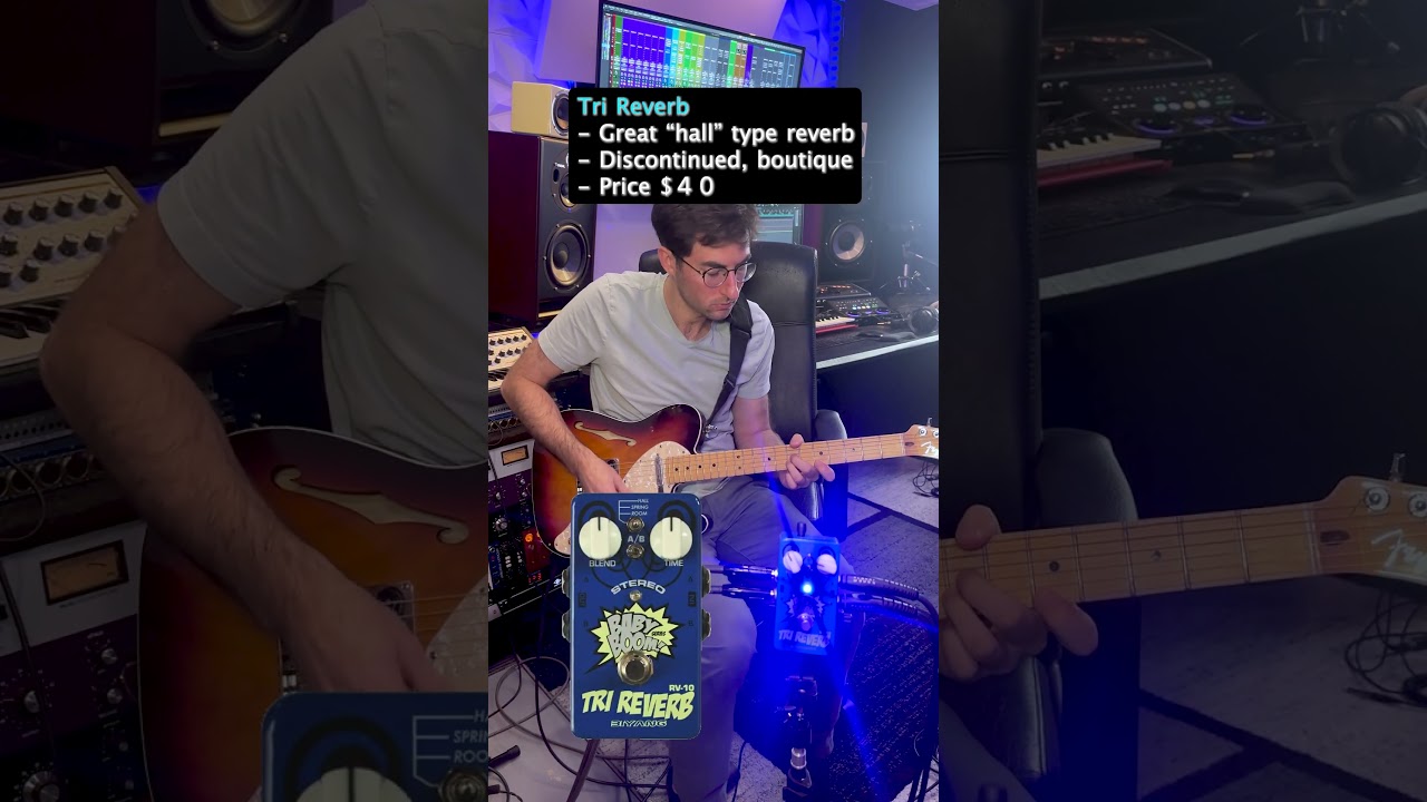 Which stereo reverb is best? #guitarpedals #reverb