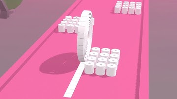 Rolly Paper - All Levels Gameplay Android, iOS