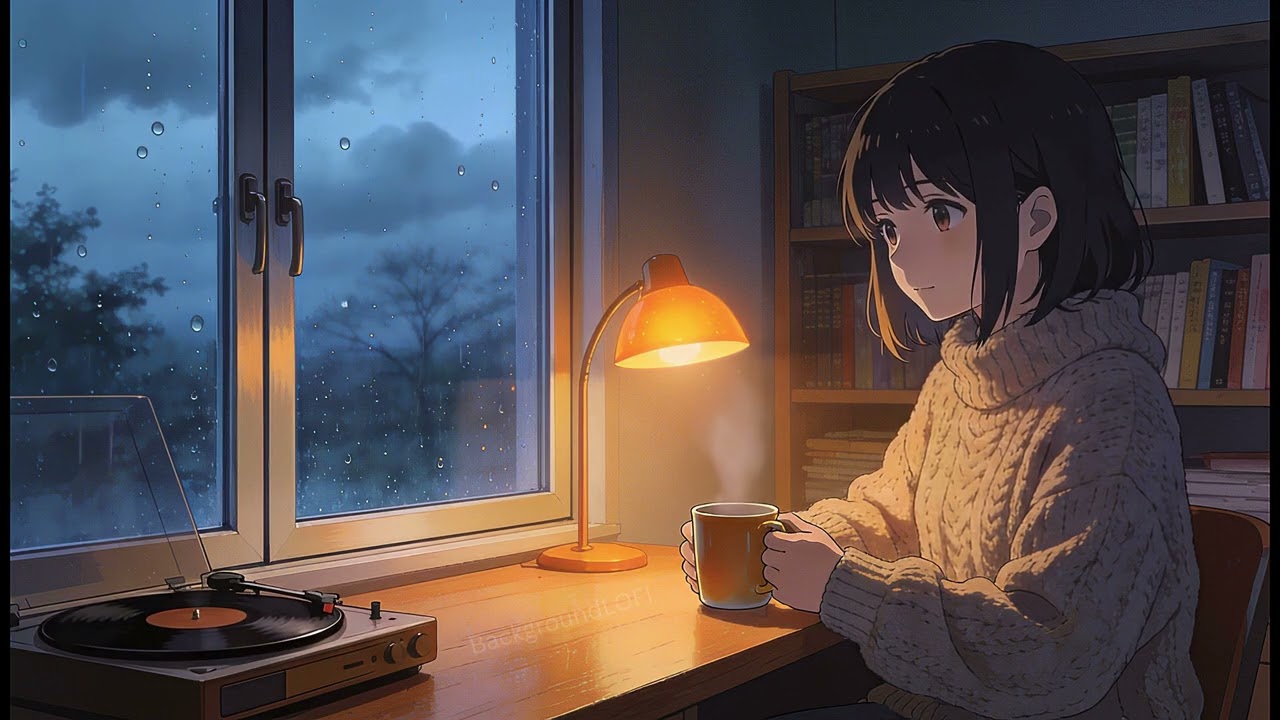 Elegant Rainy Evening Lofi – 90 Min Chill Mix