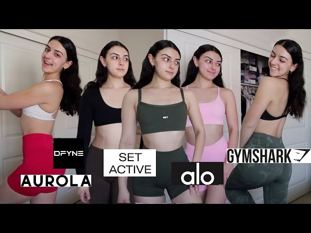 Try-on Haul from VIRAL Activewear Brands 2023 