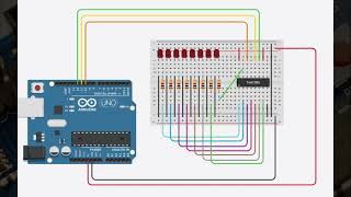 Shift register - 74HC595