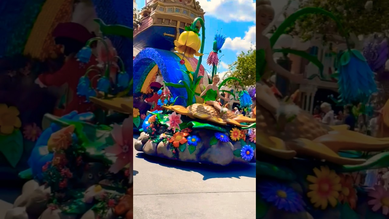 Tinkerbell In The Festival of Fantasy Parade 