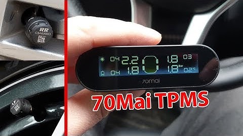 Xiaomi 70Mai TPMS (External) Installation & Configuration / 70mai Tire Pressure Monitor System Lite