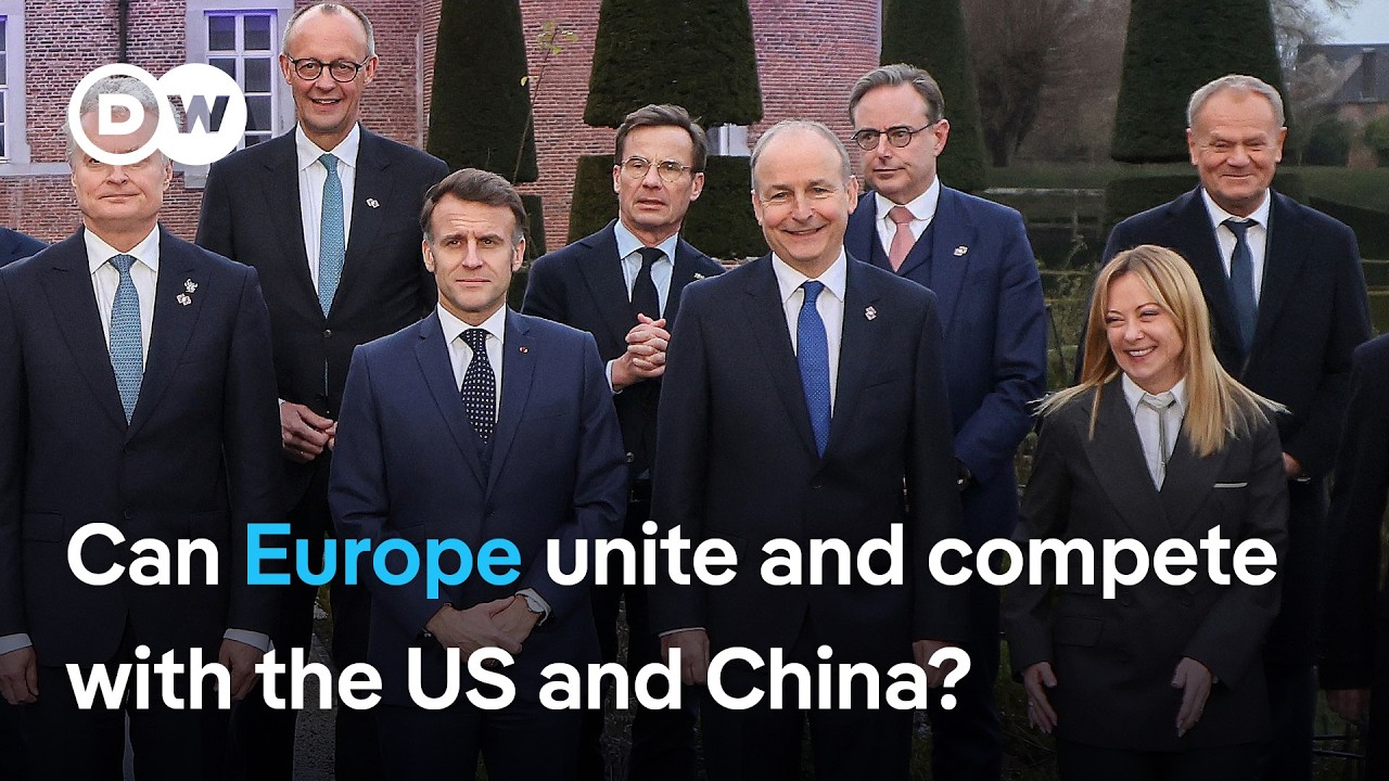 Cornered by China's competition and US tariffs, how will the EU get 'faster' and 'better'?| DW News