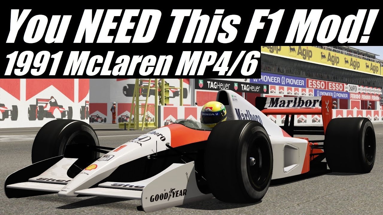 Free Asr 1991 Mclaren Mp4 6 Mod Assetto Corsa You Need This Car Youtube