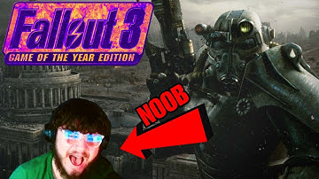 🟥NOOB Plays FALLOUT 3 For The FIRST Time