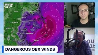 Strong Nor'easter Winds Cause Dangerous OBX Conditions