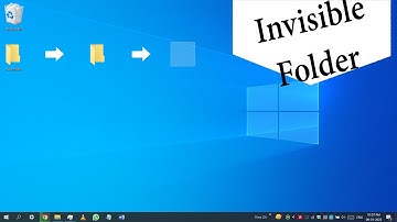 How to Make an Invisible Folder You Can Still Click – Windows Hack!