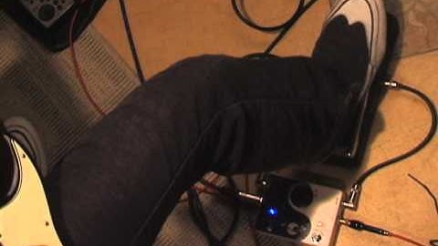 Chris Juergensen "X-Blender Demo with a wah pedal"